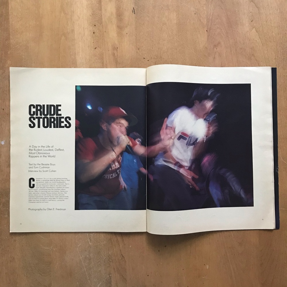 Beastie Boys Spin Magazine ‘87 - Picture 3 of 6